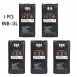 5x KNB-33L Li-ion Battery For Kenwood K2180 TK3180 TK5210 TK5310 Portable Radio
