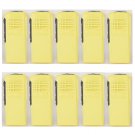 10X Yellow Replacement Repair Case Housing for Motorola HT750 Portable Radio 10X Yellow Replacement Repair Case Housing for Motorola HT750 Portable Radio