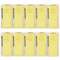 10X Yellow Replacement Repair Case Housing for Motorola HT750 Portable Radio