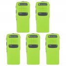 5x Green Replacement Repair Kit Case Housing For Motorola HT750 Portable Radio