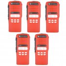 Lot 5 Red Replacement Housing For Motorola HT1250 limited-keypad Portable Radios Lot 5 Red Replacement Housing For Motorola HT1250 limited-keypad Portable Radios