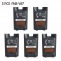 5x FNB-V87 Li-ion Battery For Vertex Standard VX600 VX820 VX821 Portable Radio