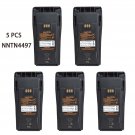 5x NNTN4497 2200mAh Li-ion Battery For Motorola CP200 EP450 Radio Radius