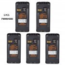 5x lithium cell Li-ion Battery For Motorola EP350 P140 P145 CP476 Portable Radio