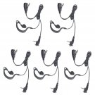 5x Headset Earpiece Earphone For Vertex Standard Portable Radio