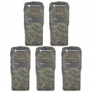 5x Camouflage Replacement Repair Case Housing For Motorola HT750 Portable Radio