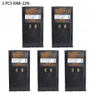 5x KNB-22N Ni-MH Battery For Kenwood TK-190 TK-280 TK-380 TK-290 Portable Radio