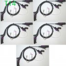 5x Black Surveillance Kit Accessories Headset For Motorola XPR6550,XPR6580 Radio 5x Black Surveillance Kit Accessories Headset For Motorola XPR6550,XPR6580 Radio