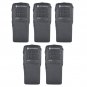 5x Black Replacement Kit front case Housing for motorola HT750 Portable radios