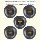 5x Rapid Ni-MH Charger Base For Motorola HT1250  HT1250.LS  HT750 Portable Radio