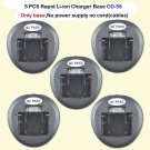 5x Rapid Li-ion Charger Base For Vertex Standad EVX-531 EVX-534 Portable Radio 5x Rapid Li-ion Charger Base For Vertex Standad EVX-531 EVX-534 Portable Radio