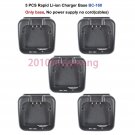 5x Rapid Li-ion Charger Base BC-160 For ICOM IC-F43TR Portable Radio 5x Rapid Li-ion Charger Base BC-160 For ICOM IC-F43TR Portable Radio