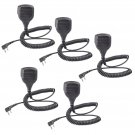 5x Remote Speaker Microphone For Icom IC-F25 IC-F26 IC-F33 IC-F34 IC-F43 IC-F44