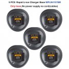 5x Rapid Li-ion Charger Base For Motorola MTX9250 MTX8250 PRO5150 Portable Radio