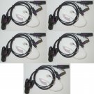 5x Black Surveillance Kit Accessorie Headset For Motorola MTS2000 5x Black Surveillance Kit Accessorie Headset For Motorola MTS2000