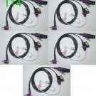 5x Surveillance Translucent Tube Headset Earphone Earpiece for Motorola Radio 5x Surveillance Translucent Tube Headset Earphone Earpiece for Motorola Radio