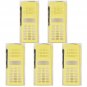 5x Yellow Replacement Repair Case Housing For Motorola HT1250 Portable Radio