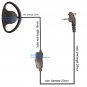 D Style Shape Earpiece Earphone For Vertex VX210 VX428 VX228 VX230 VX231 VX451