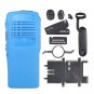 Blue Replacement Repair Kit Case Housing cover for Motorola HT750 Portable Radio