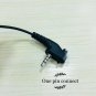 D Style Shape Earhook Earpiece Vertex Standard VX400 VX410 VX420 portable radio