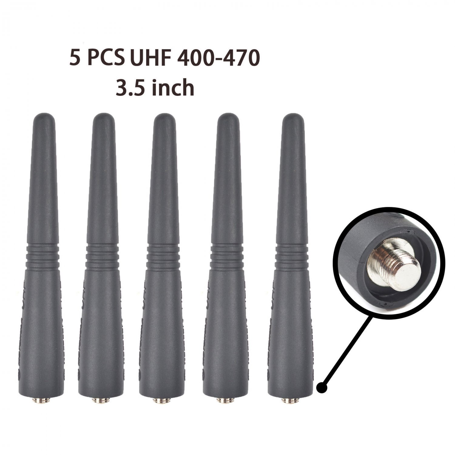 5x UHF Short Antenna for motorola GP300 GP320 GP330 GP340 CP200 ...