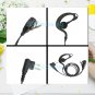 Earhook Earloop Earpiece for Motorola MV11C MU12CV DTR610 MV12 portable Radio