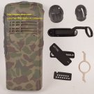 Camouflage Replacement Repair Case Housing For Motorola HT750 portable Radio