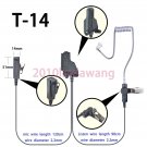 2-wire Surveillance Earpiece for Motorola JT1000 MTX8000 MTX9000 Portable Radio
