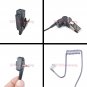 2-wire Headset Earpiece mic For Vertex Standard VX400 VX410 VX420 Portable Radio