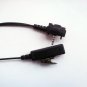 2-wire Headset Earpiece mic For Vertex Standard VX400 VX410 VX420 Portable Radio