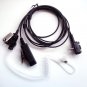 2-wire Headset Earpiece mic For Vertex Standard VX400 VX410 VX420 Portable Radio