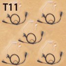 5x 2-Pin 1 Wire Surveillance Tubes Earphone Headset Earpiece for Kenwood Radios 5x 2-Pin 1 Wire Surveillance Tubes Earphone Headset Earpiece for Kenwood Radios