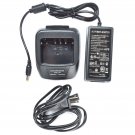 Rapid Li-ion Charger KSC-35 For Kenwood TK3300 TK2400 TK2402 Portable Radio