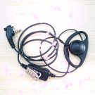 D Shape Earhook Earphone for Vertex Standard VX414 VX417 VX418 portable radio D Shape Earhook Earphone for Vertex Standard VX414 VX417 VX418 portable radio