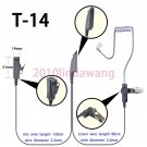 2-wire Surveillance Earpiece For Motorola GP640 GP680 GP580 GP240 Portable Radio