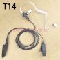 2-wire Surveillance Earpiece For Motorola GP640 GP680 GP580 GP240 Portable Radio