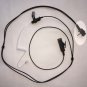 2-wire Headset Earpiece mic For Vertex Standard VX350 VX351 VX354 Portable Radio