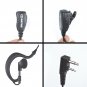 Earhook Earloop Earpiece For ICOM IC-F3011 IC-G80 IC-V85 IC-U88 Portable Radio