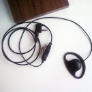 D Style Shape Earhook Earpiece Vertex Standard EVX531 EVX534 VX10 portable radio