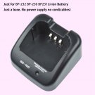BC-160 Charger Li-ion Base no power supply for ICOM IC-F3230D IC-F4230D IC-F4263 BC-160 Charger Li-ion Base no power supply for ICOM IC-F3230D IC-F4230D IC-F4263