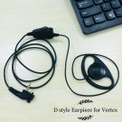 D Style Earhook Earphone for Vertex Standard VX451 VX454 VX459 portable radio D Style Earhook Earphone for Vertex Standard VX451 VX454 VX459 portable radio