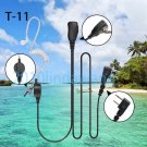 1-wire Surveillance Earpiece for Icom IC-V80 G80 U80 V85 V88 U88 Portable radio