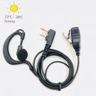 Earhook Earloop Earpiece For ICOM IC-F4 IC-F20 IC-F21 IC-F22 Portable Radio
