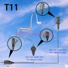 1-wire Surveillance Earpiece Vertex Standard VX451 VX454 VX459 Portable Radio