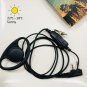 D Style Shape Earpiece mic For ICOM IC-F3210D IC-F4210D IC-V85 Portable Radios