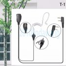 1-wire Surveillance Earpiece for Kenwood NX220 NX320 TK272G TK372 Portable radio