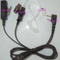 2-wire Headset Earphone mic for Icom IC-F3230 IC-F4230 DT/DS Portable radio