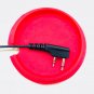 D Style Shape Headset Earphone For ICOM IC-F3210D IC-F4210D Portable Radios