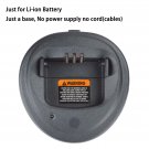 Base no power supply for Motorola CP200XLS Portable Radio Li-ion Battery Charger Base no power supply for Motorola CP200XLS Portable Radio Li-ion Battery Charger