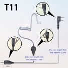1-wire Surveillance Earpiece for Icom IC-F1000D IC-F2000D Portable radio